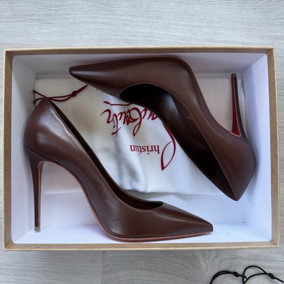 Christian Louboutin Women’s Nappa So Kate 100 Pumps - Picture 6 of 7